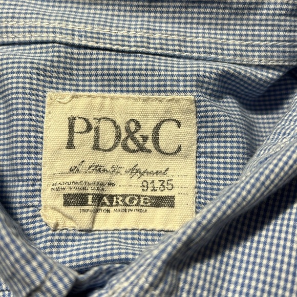 Paper Denim & Cloth Checkered Button Tab Sleeve Button Down Shirt - Picture 4 of 6